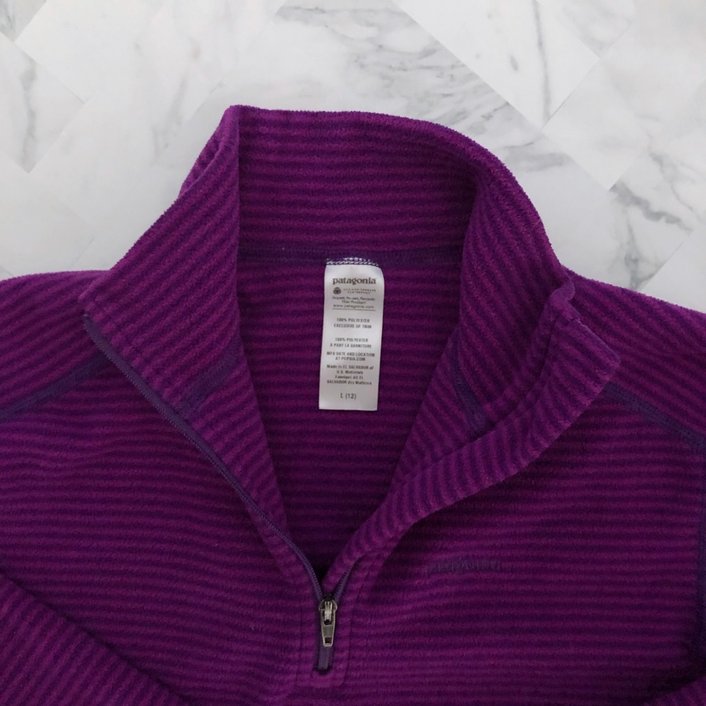PATAGONIA Fleece Pullover 1/4 Zip 100068 - Picture 3 of 5